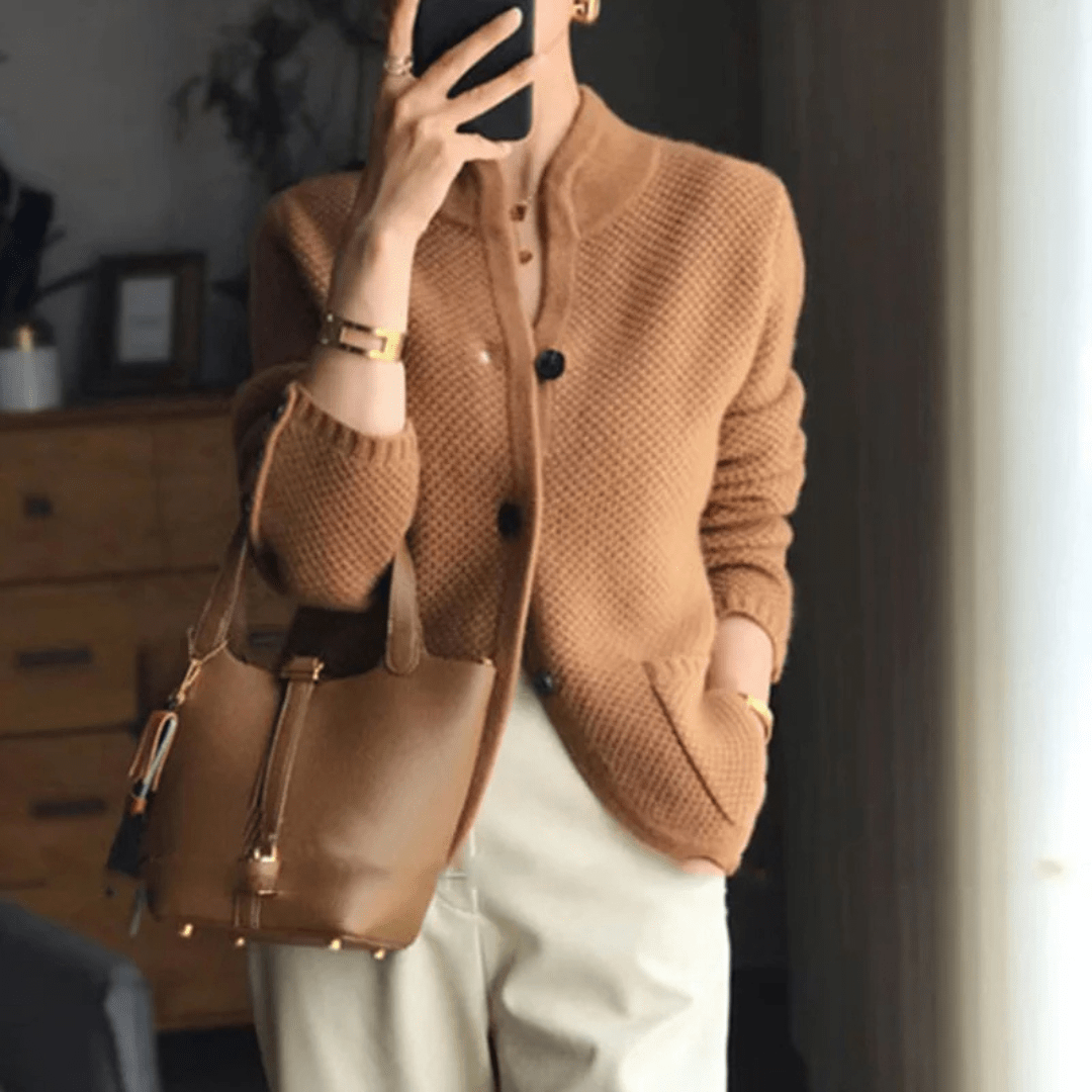 Xyla Kardigan Damski – Przytulny i Wyrafinowany Kardigan o Eleganckim i Wygodnym Stylu