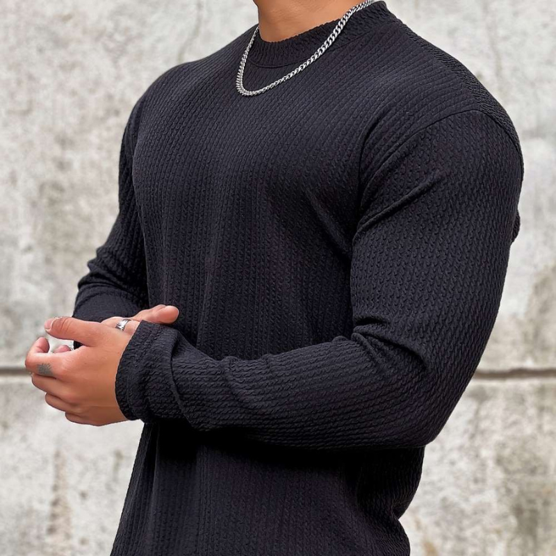 Dave Sweter Męski – Casualowy Sweter z Miękkiej Dzianiny Wygodny i Elegancki na Co Dzień