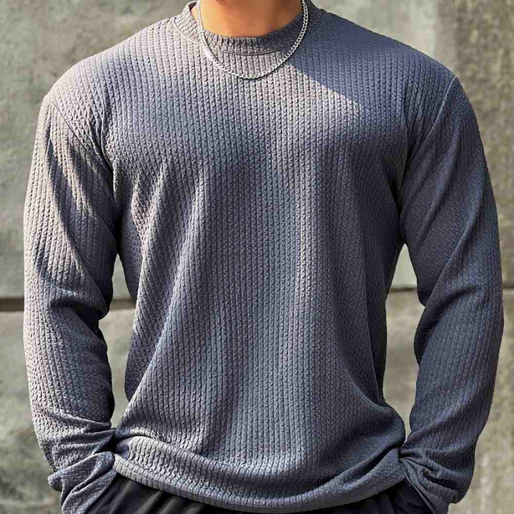 Dave Sweter Męski – Casualowy Sweter z Miękkiej Dzianiny Wygodny i Elegancki na Co Dzień