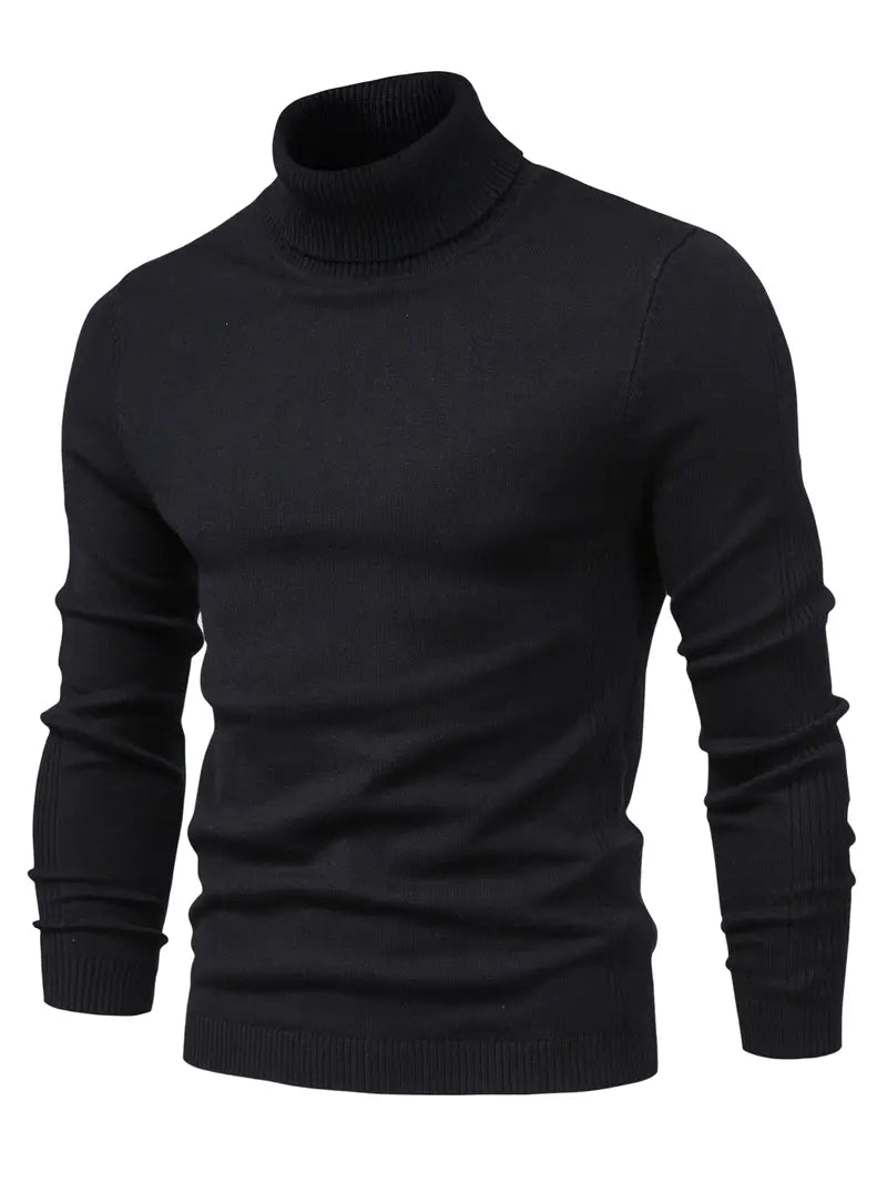 Ethan Męski Sweter – Ciepły Golf z Casualowym Krojem & Miękkim Materiałem