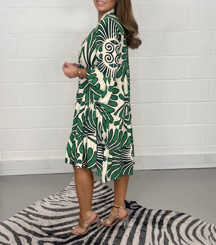Olivia Letnia Sukienka Damska – Elegancka, Wygodna i Idealna na Każdą Okazję