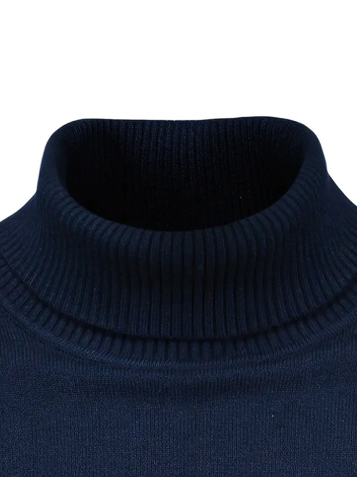 Ethan Męski Sweter – Ciepły Golf z Casualowym Krojem & Miękkim Materiałem