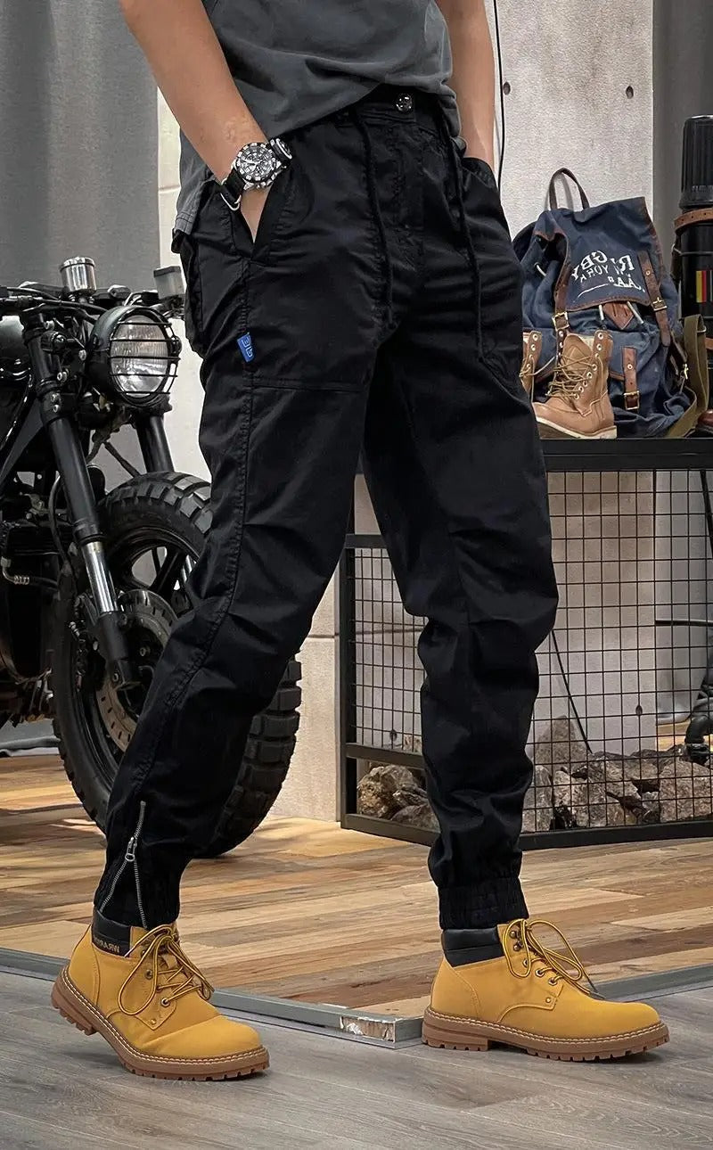 David Spodnie Męskie – Wygodne i Uniwersalne Spodnie Cargo Stretch ze Spandexem