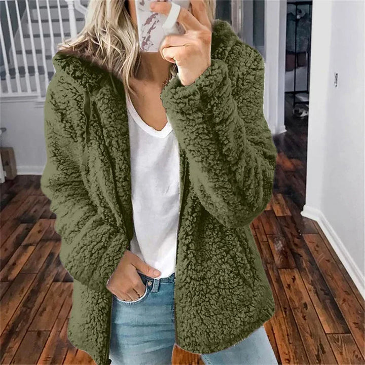 Olivia Kardigan Damski – Miękki Kardigan z Polaru Wygodny & Elegancki na Co Dzień
