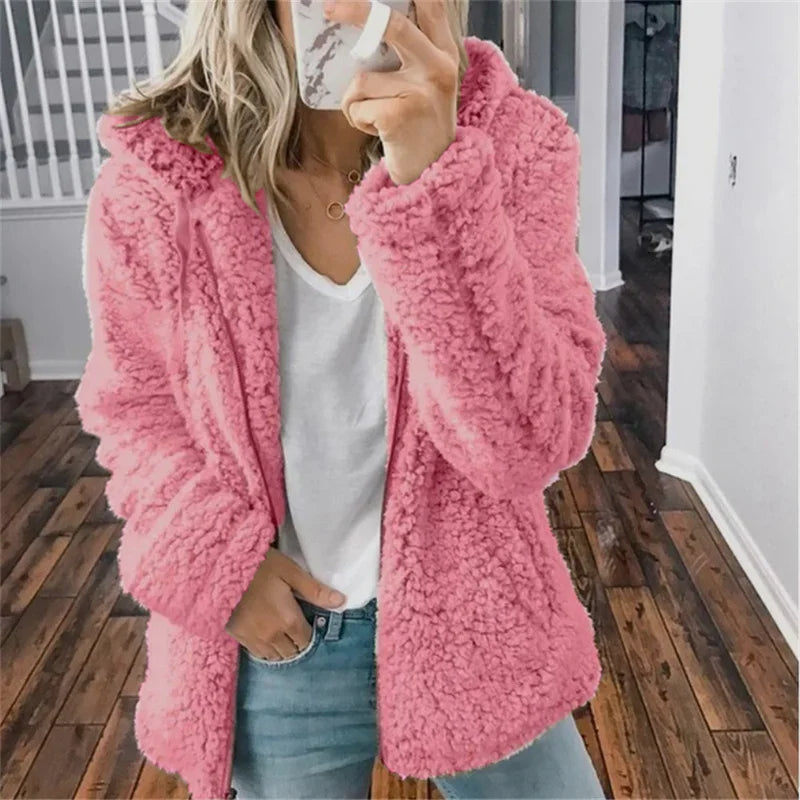 Olivia Kardigan Damski – Miękki Kardigan z Polaru Wygodny & Elegancki na Co Dzień