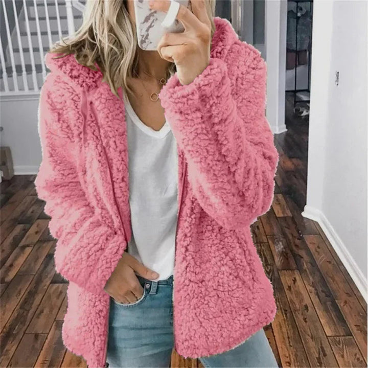 Olivia Kardigan Damski – Miękki Kardigan z Polaru Wygodny & Elegancki na Co Dzień