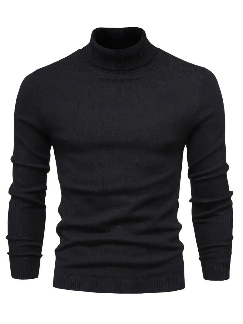 Ethan Męski Sweter – Ciepły Golf z Casualowym Krojem & Miękkim Materiałem