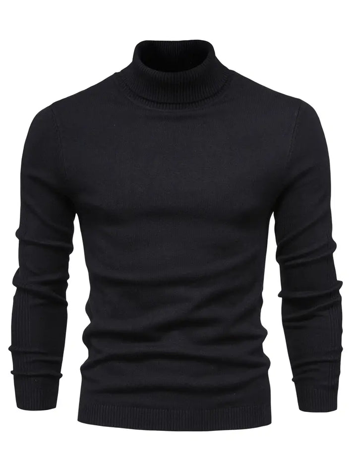 Ethan Męski Sweter – Ciepły Golf z Casualowym Krojem & Miękkim Materiałem