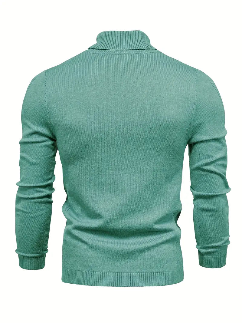 Ethan Męski Sweter – Ciepły Golf z Casualowym Krojem & Miękkim Materiałem