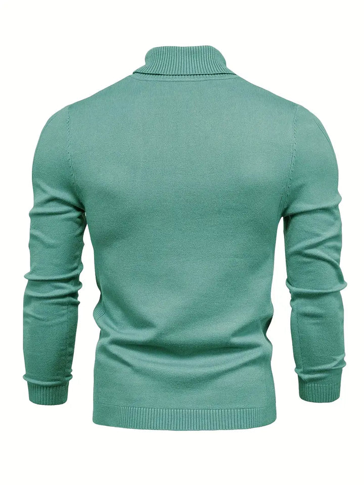 Ethan Męski Sweter – Ciepły Golf z Casualowym Krojem & Miękkim Materiałem