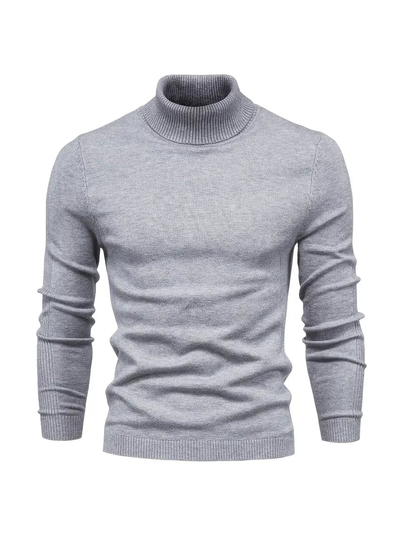 Ethan Męski Sweter – Ciepły Golf z Casualowym Krojem & Miękkim Materiałem