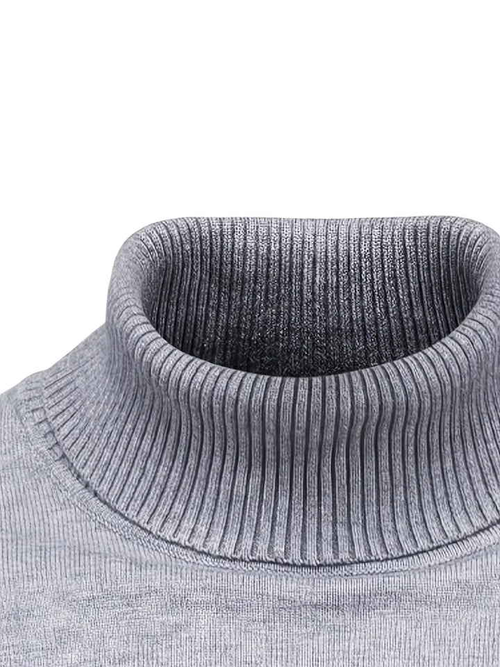 Ethan Męski Sweter – Ciepły Golf z Casualowym Krojem & Miękkim Materiałem