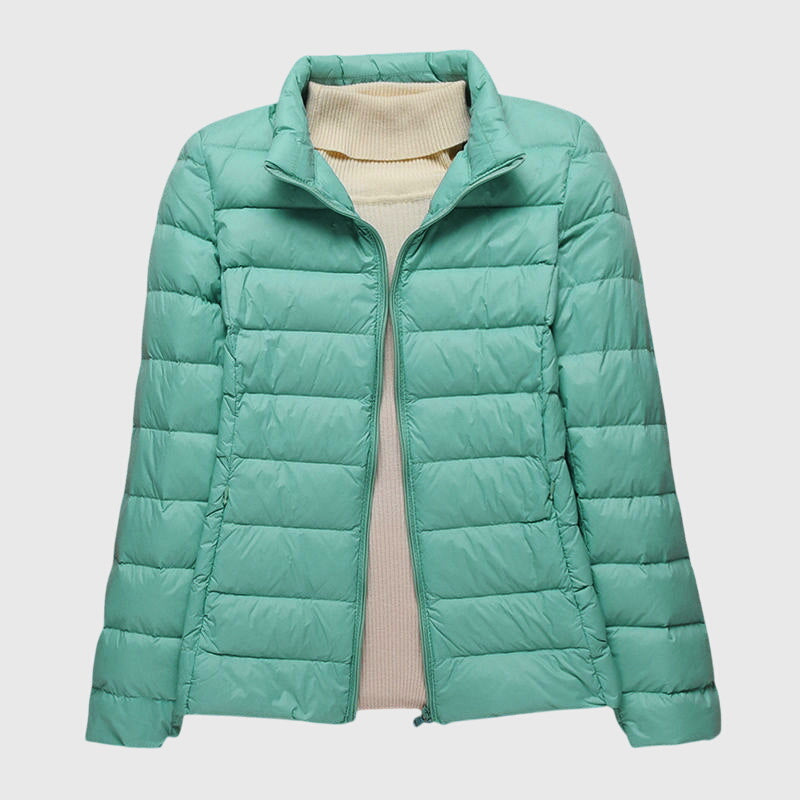 Fenella | Lekka kurtka pikowana o slim fit z wiatroodpornym kapturem