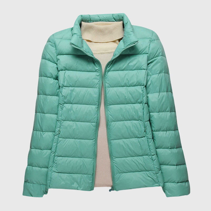 Fenella | Lekka kurtka pikowana o slim fit z wiatroodpornym kapturem