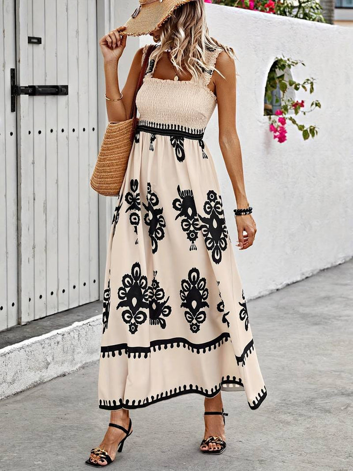 Sophie Sukienka Maxi Damska – Styl boho, zwiewny fason podkreślający sylwetkę i lekka wygoda