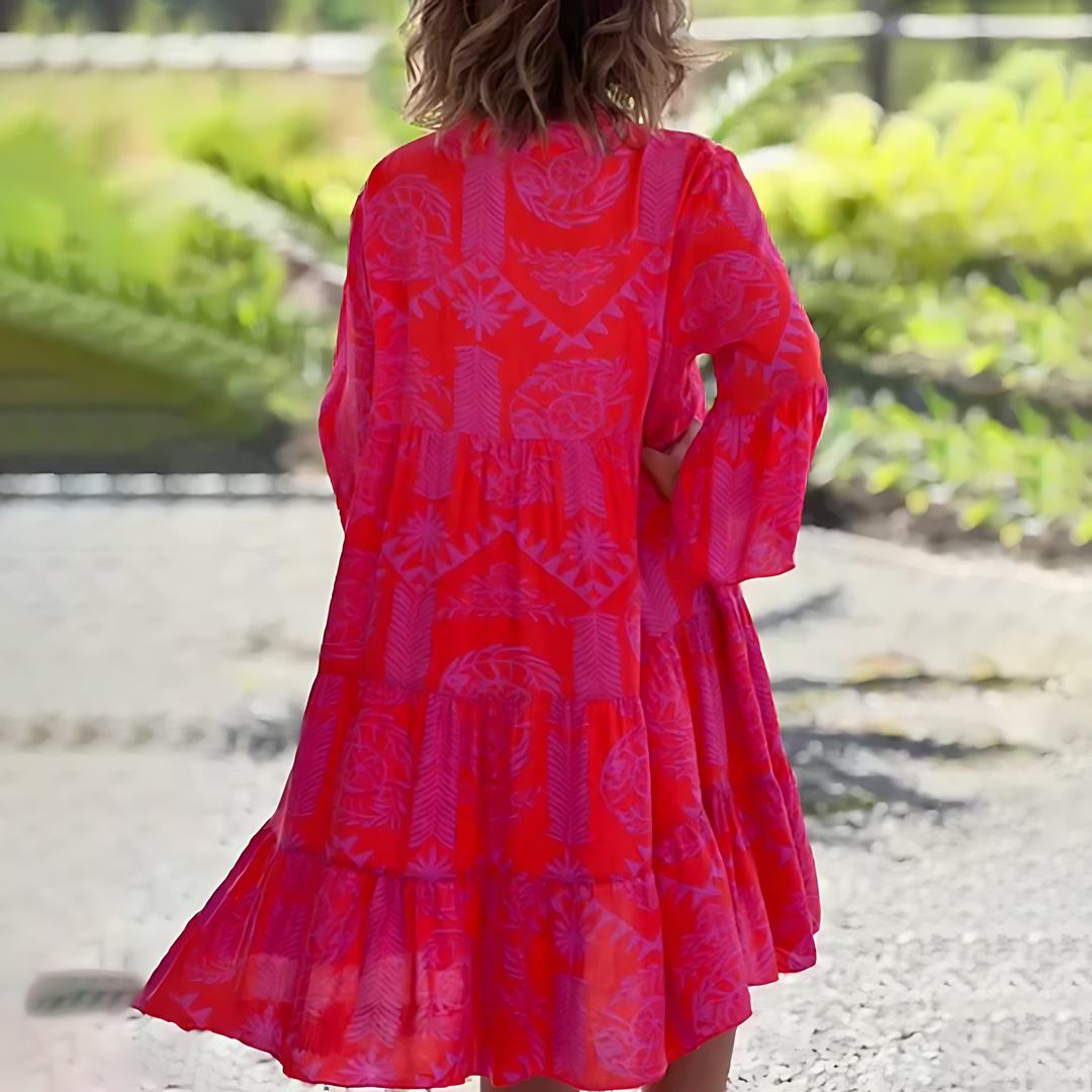 Isabella Damska Letnia Sukienka – Zwiewna i Elegancka Długa Sukienka na Co Dzień i Eleganckie Stylizacje