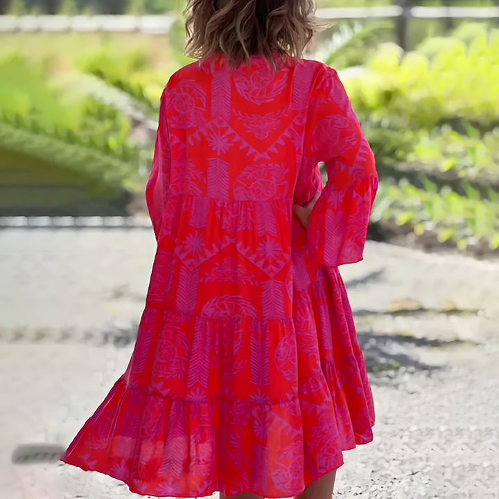 Isabella Damska Letnia Sukienka – Zwiewna i Elegancka Długa Sukienka na Co Dzień i Eleganckie Stylizacje