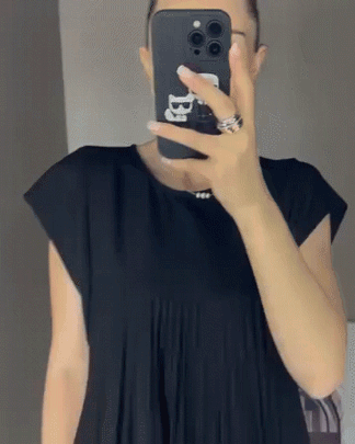 Mariana Sukienka Midi Damska – Elegancka Plisowana Sukienka Bez Rękawów na Co Dzień i Specjalne Okazje
