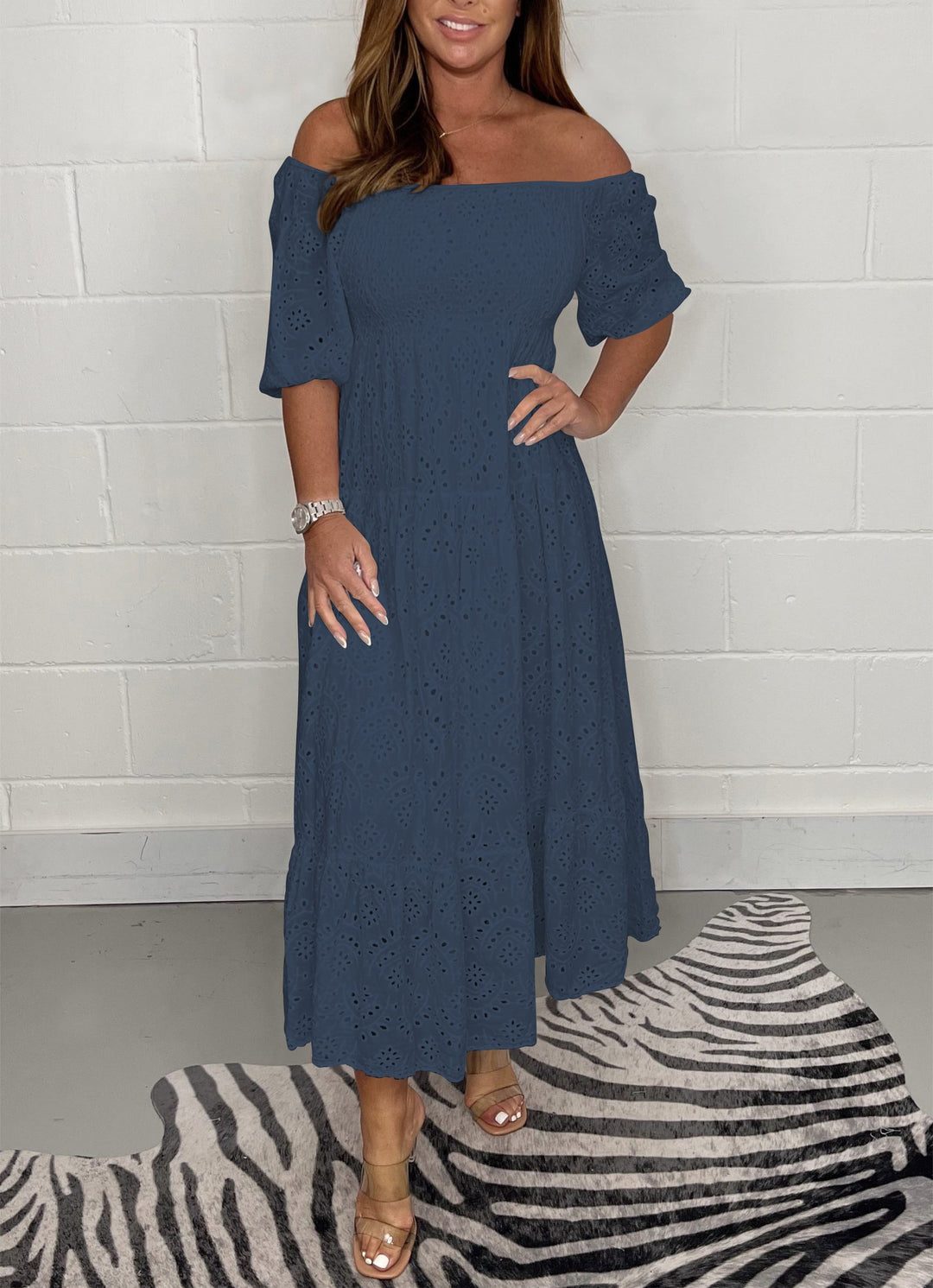 Violette Sukienka Codzienna Damska – Lekka Letnia Sukienka na Gorące Dni i Swobodny Look