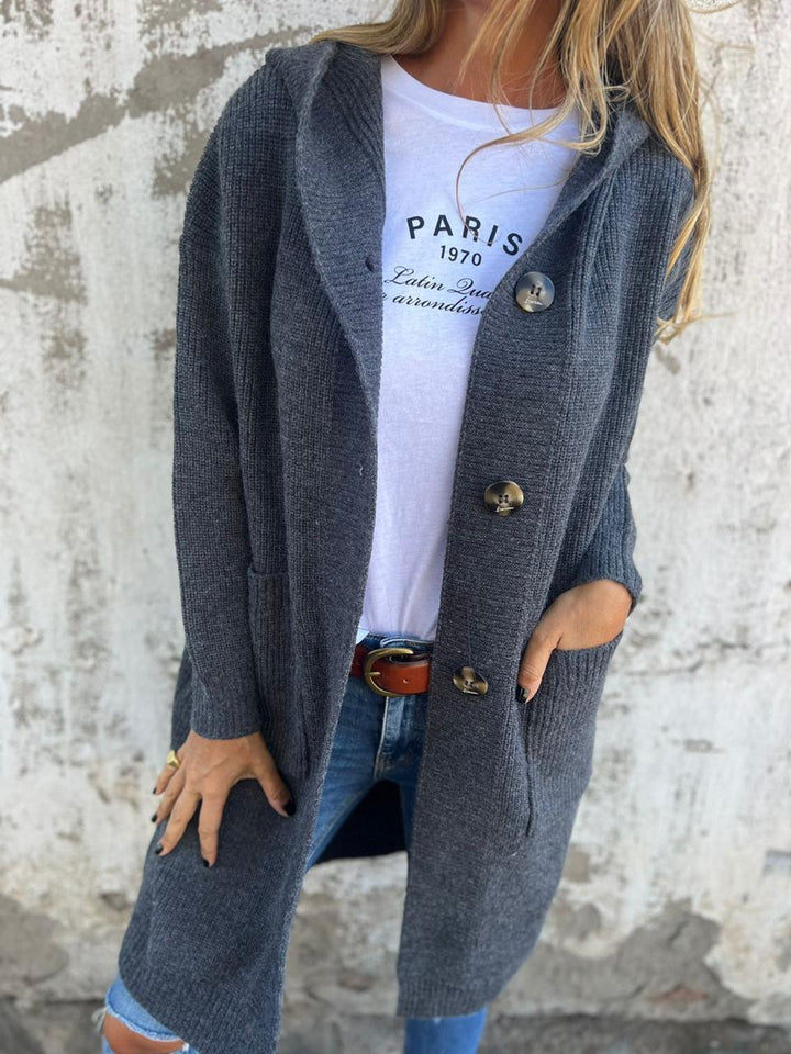 Heidi | Casual Longline Soft Knit Cardigan