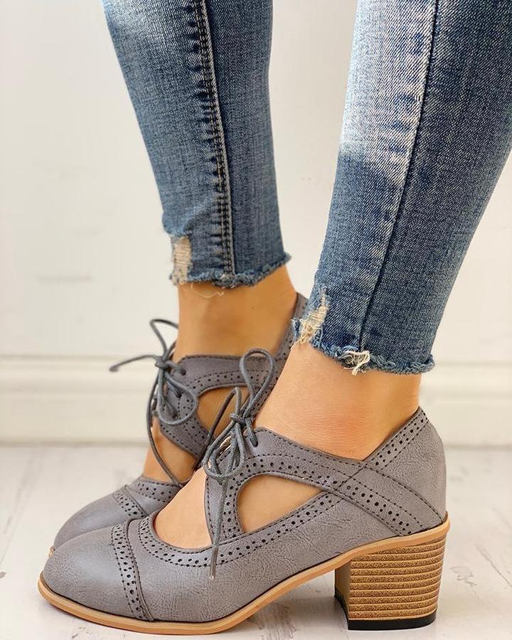 Buty vintage damskie Rianna – Ręcznie wykonane retro szpilki z wygodną wkładką i ponadczasowym designem