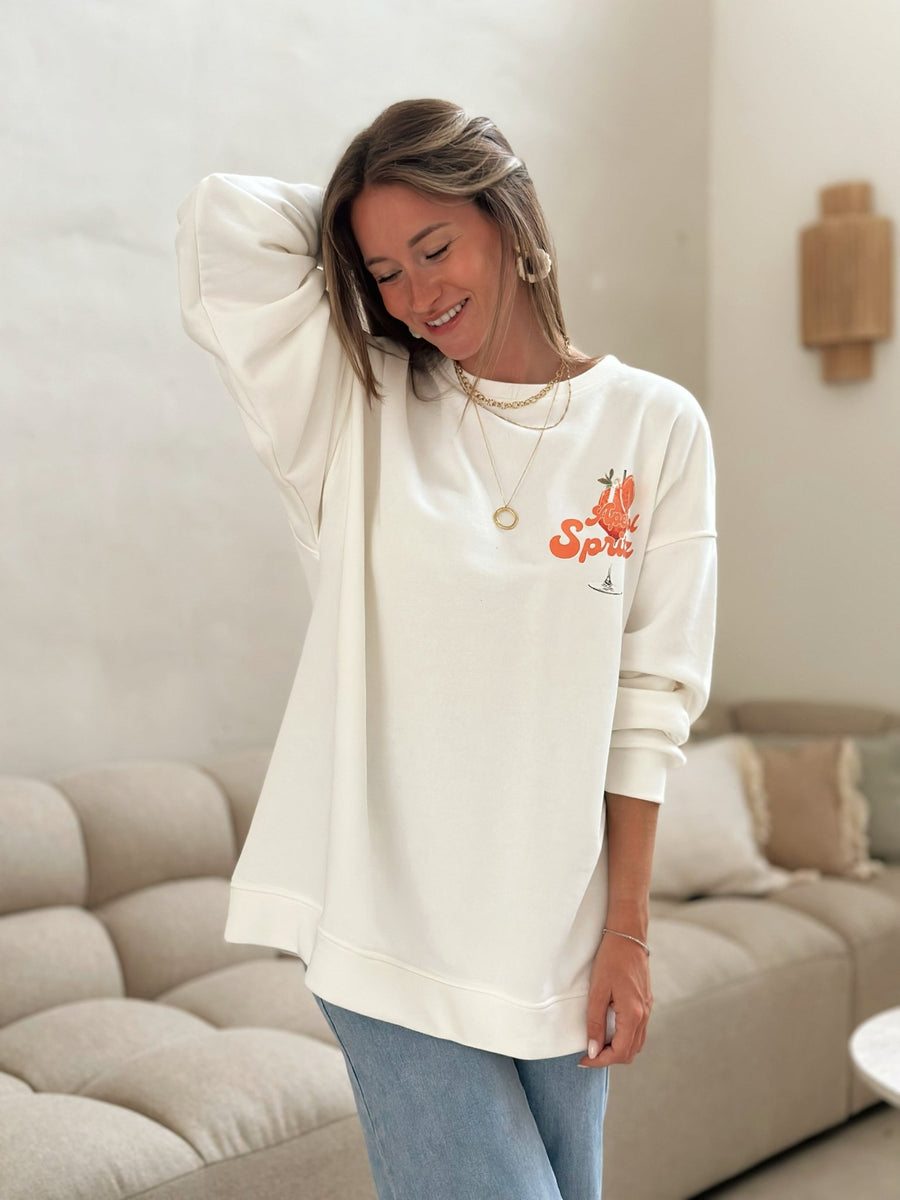 Lucia Damski Sweter – Ponadczasowy Oversize Sweter z Trwałego Materiału o Klasycznym Designie
