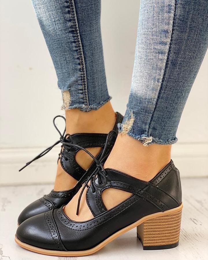Buty vintage damskie Rianna – Ręcznie wykonane retro szpilki z wygodną wkładką i ponadczasowym designem