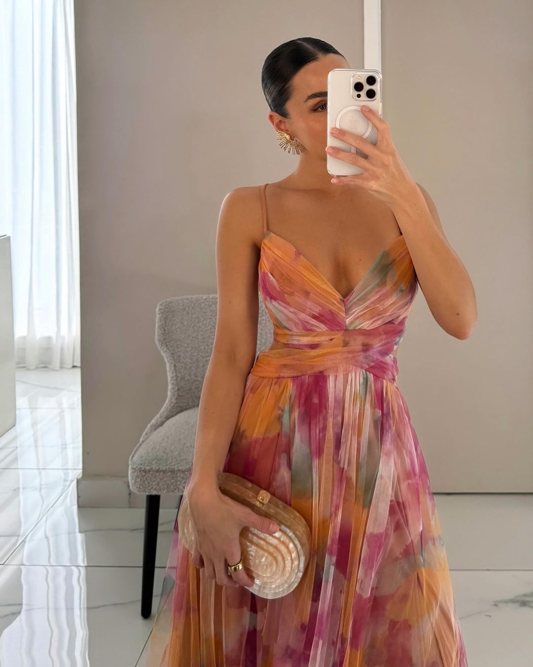 Jaciah Sukienka Maxi Damska – Elegancka Letnia Sukienka z Lekkich Tkanin na Wesela i Przyjęcia