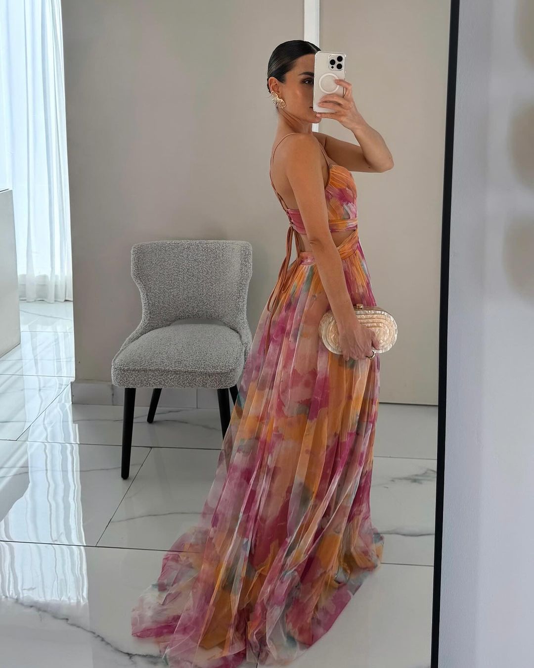 Jaciah Sukienka Maxi Damska – Elegancka Letnia Sukienka z Lekkich Tkanin na Wesela i Przyjęcia