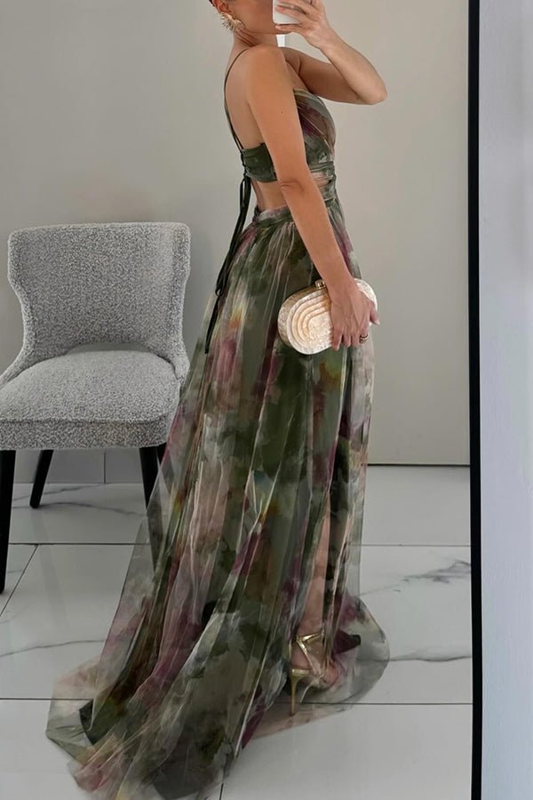 Jaciah Sukienka Maxi Damska – Elegancka Letnia Sukienka z Lekkich Tkanin na Wesela i Przyjęcia