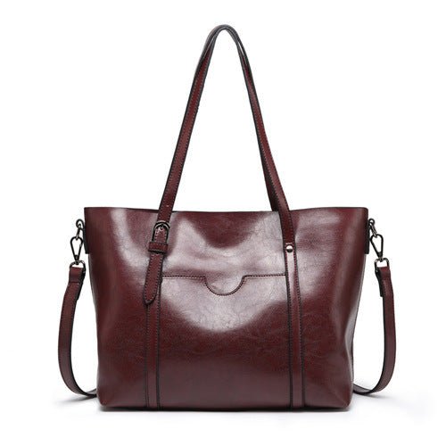 Nyomi Torebka Shopper Damska – Duża Skórzana Torebka do Pracy, Elegancka i Funkcjonalna
