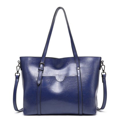 Nyomi Torebka Shopper Damska – Duża Skórzana Torebka do Pracy, Elegancka i Funkcjonalna