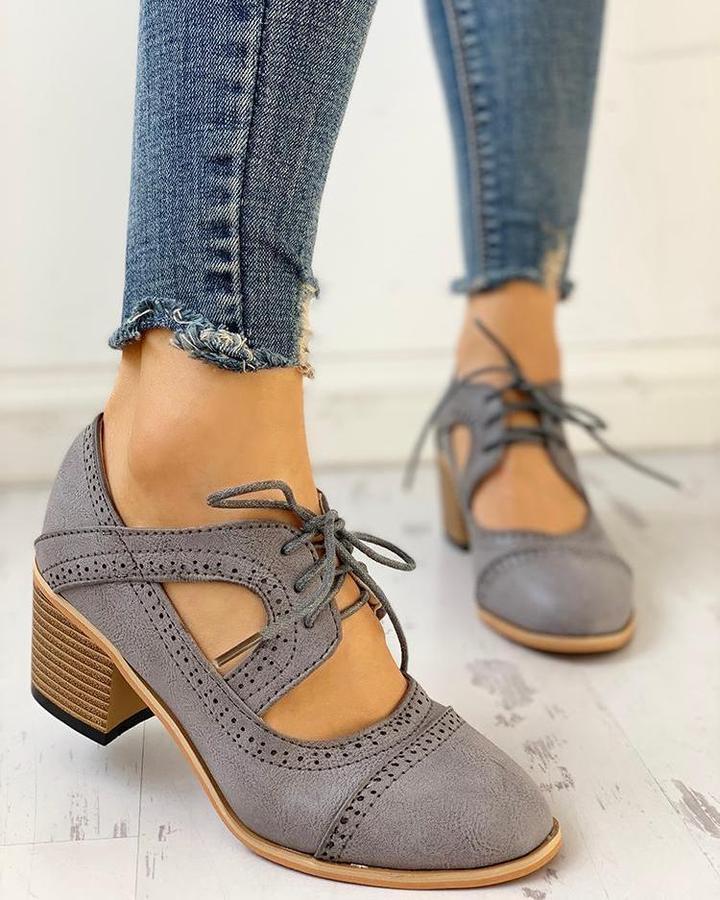 Buty vintage damskie Rianna – Ręcznie wykonane retro szpilki z wygodną wkładką i ponadczasowym designem